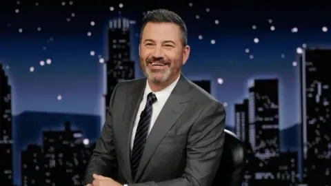 TV personality Jimmy Kimmel temporarily pulled from the airwaves following disputed comments regarding right-wing commentator Charlie Kirk