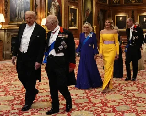 The Royal Family Roll Out Grand Welcome During Protests; Jimmy Kimmel Taken Off Air Due To Charlie Kirk Comments