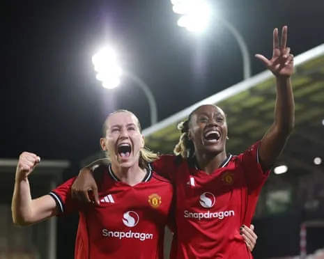 E. Terland Hat-Trick Sends Manchester United Into The Champions League Group Stage
