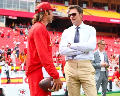 Tom Brady ignites fan criticism following being spotted in Raiders coaching booth