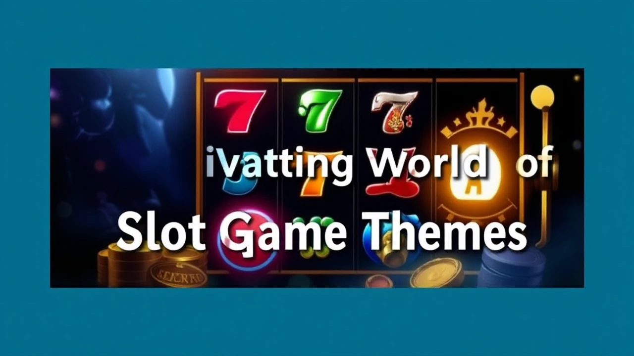 Unraveling the Captivating World of Slot Game Themes