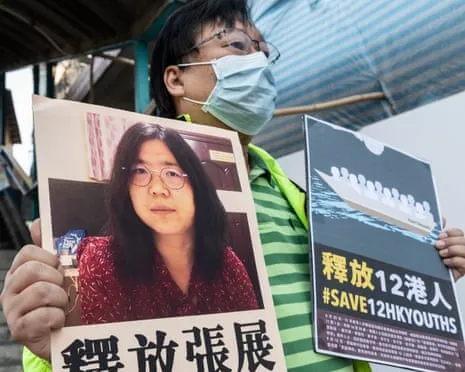 This Chinese Activist: The Identity of the Figure Confronting a Second Trial?