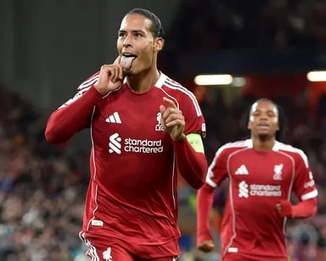 Virgil van Dijk heads last-gasp victory in clash with La Liga side