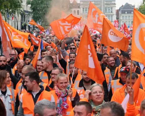Nationwide Protest Movement Witnesses Hundreds of Thousands Marching In France